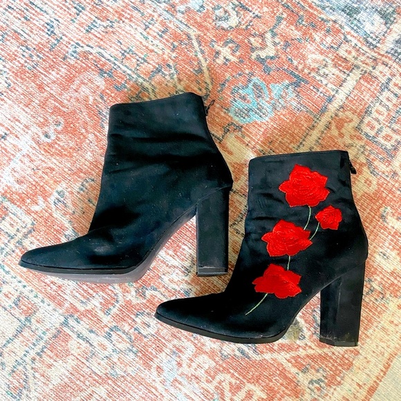 Bebo Heeled Booties - Picture 1 of 4